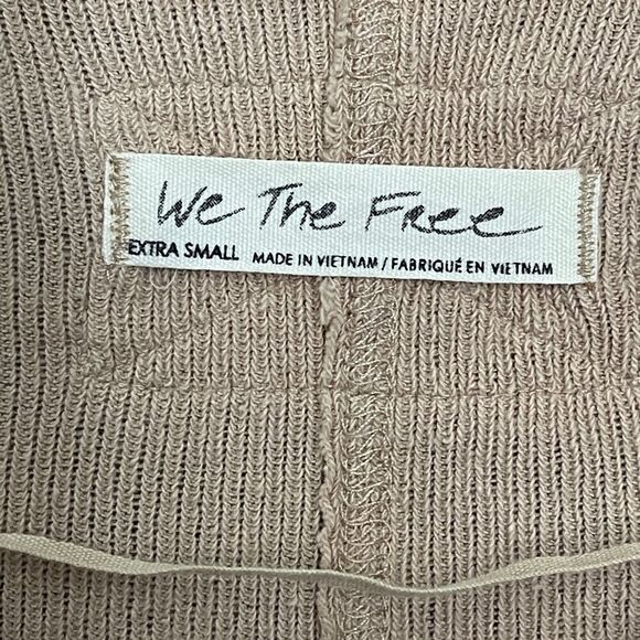 Free People Oversized Just Tip It Henley Oversized Top Size XS - Picture 5 of 6